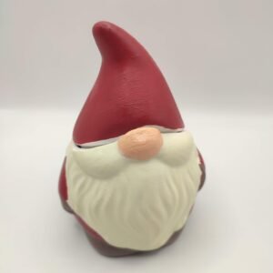 Karácsonyi Télapó díszgyertya édes narancs illatban